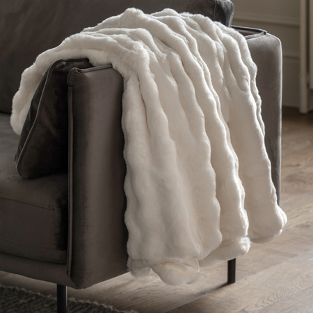 Marshmallow Rabbit Throw Cream 1500x2000mm