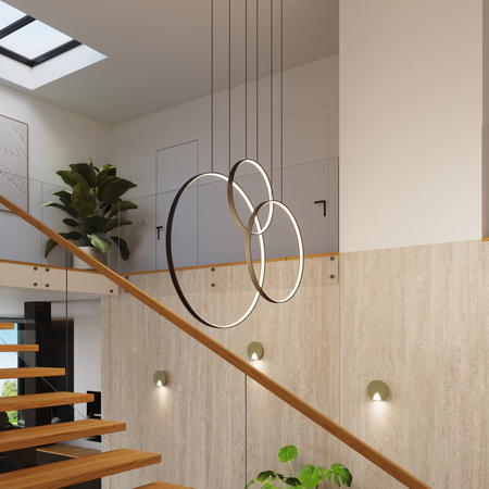 Lampa wisząca RIO 3 55/78/110 czarna LED 4000K