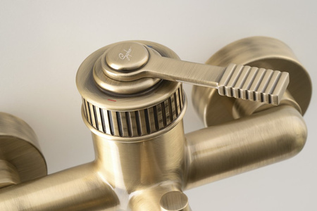 VERSI bateria wannowa ścienna, brąz