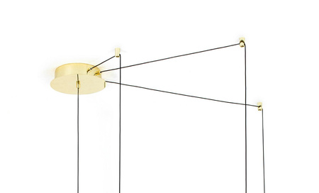 MOOSEE lampa wisząca MIKADO S złota