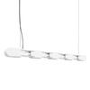 Lampa wisząca CHAIN 158 biała LED 3000K