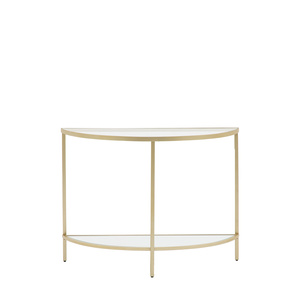 Stolik konsolowy Hudson Champagne 1000 x 350 x 750 mm
