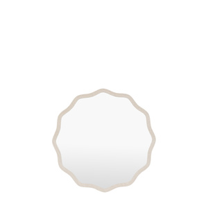 Monterey Wave Round Mirror Smoke 600x30x600mm