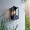 Oxford Outdoor PIR 1 Wall Light Black