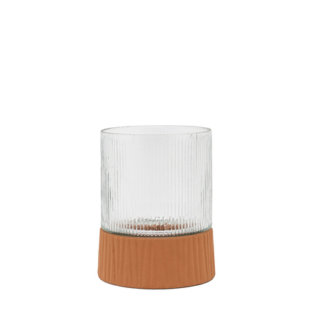 Zahara Hurricane Terracotta 150x150x220mm