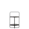 Stolik Dunley, czarny, 425 x 425 x 720 mm