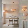 Highclere 1 Table Lamp Vintage Brass