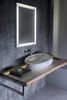 DALMA umywalka ceramiczna nablatowa 68x44 cm, carrara