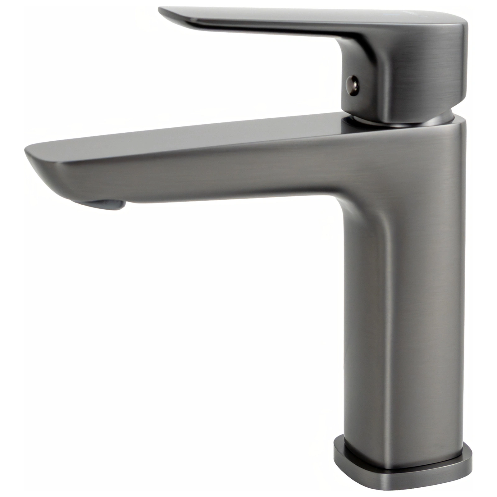 Bateria umywalkowa stojąca AVAPAX QANIX, kolor gun metal (mat), kod ABQA111411 – widok produktowy