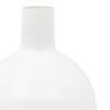 Santo Glass Bottle Vase White 390mm