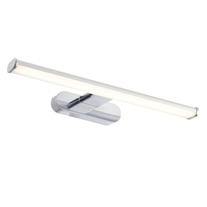 Kinkiet Moda – chrom / mrożony, 40 × 13,2 × 4,2 cm