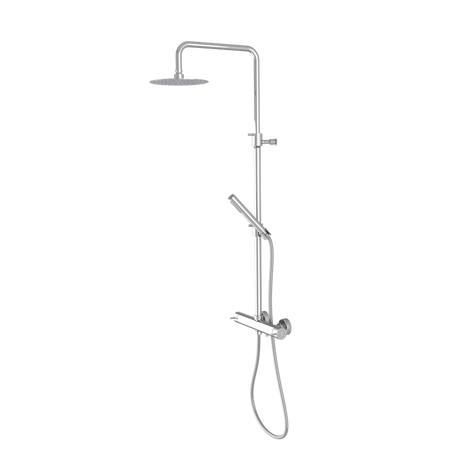 ULTRASAN zestaw prysznicowy z baterią dźwigniową, chrom