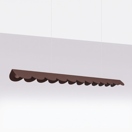 Lampa wisząca BISCUIT 130 brązowa LED 4000K