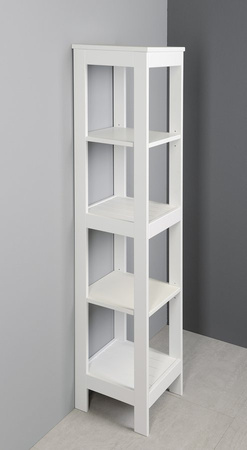 ETIDE regał wysoki 36x152x36 cm, biały mat