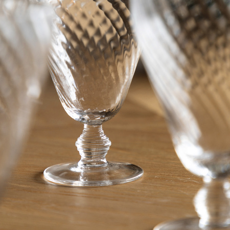 Swirl Wine Glass Clear (4pk) 92x92x145mm