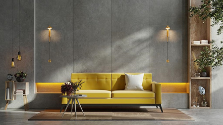 MOOSEE lampa ścienna CLARID GOLD złota