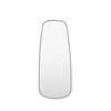 Holworth Shaped Leaner Black 700x1700mm