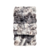 Pled ze sztucznego futra Marshmallow – szary, 130 × 170 cm