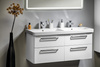 THEIA szafka umywalkowa podwójna 116x50x44,2cm, 4 szuflady, biała