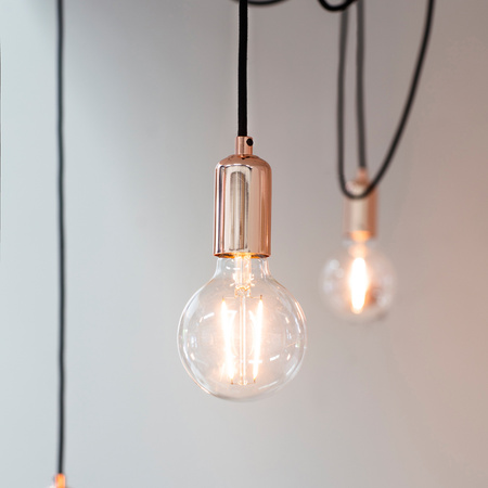 Studio 6 Cluster Pendant Light Copper