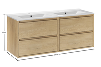 Zestaw meblowy 120cm z umywalką meblową Lava