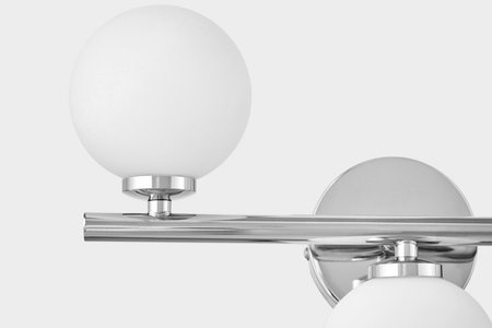 LAMPA ŚCIENNA KINKIET NOWOCZESNY CHROMOWANY MARSIADA W3