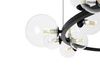 MOOSEE lampa wisząca ALURE 120 czarna