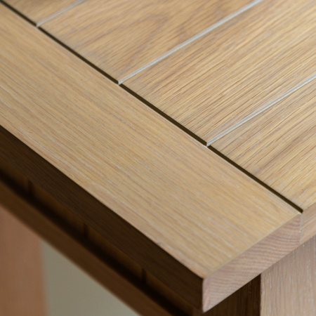 Eton 2 Drawer Console Natural 1400x380x800mm