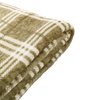 Checkmate Rolled Fleece Olive 1400x1800mm