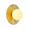 Lampa ścienna SUN M złota 35 cm