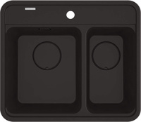 Zlewozmywak granitowy 1.5-komorowy