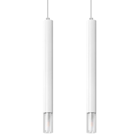 Lampa wisząca WEZYR 2 biała