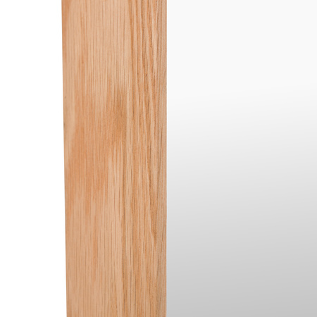 Helsinki Arch Leaner Mirror Oak 600x60x1600mm