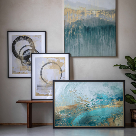 Lagoon Framed Canvas 1200x800mm