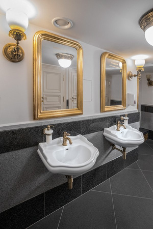 RETRO umywalka ceramiczna 56x46,5cm, biały