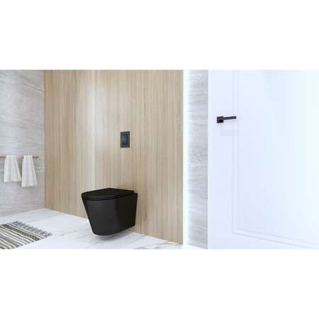 Miska wisząca WC z Deską Galve Black