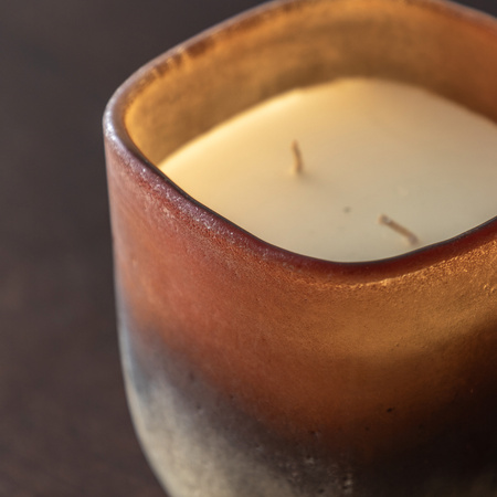 Mercury Candle Amber/Gold Medium Jasmin & Vetiver