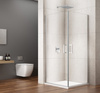 LORO kabina prysznicowa 900x900 mm, wejście z rogu
