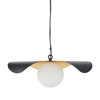 Lampa wisząca ENZO 40 cm - czarno złota
