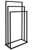 Stojak na ręczniki 450x860x210mm, czarny mat