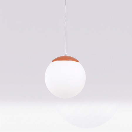 Lampa wisząca UGO 20 ochra czerwona