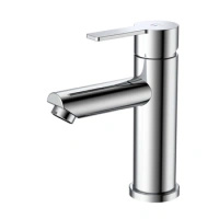 Bateria umywalkowa stojąca, chrom