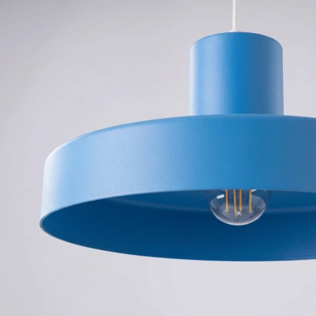Lampa wisząca BILO błękitna