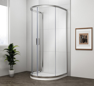 EASY kabina prysznicowa półokrągła 1000x1000mm, szkło czyste