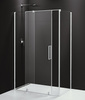 ROLLS prostokątna kabina prysznicowa 1100x800 mm, wariant L/R, szkło czyste