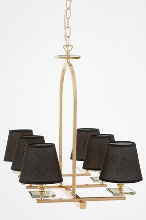 LAMPA WISZĄCA CZARNO-ZŁOTA LIMERA W6