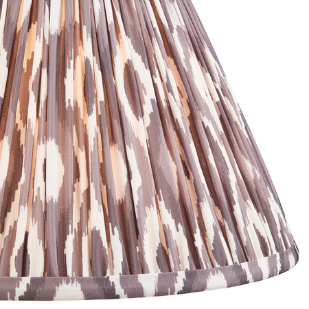 Ikat Shade Pearl Grey Fabric 180x140x300mm