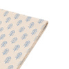 Fleur Floral Stamp Table Runner Blue 360x180mm