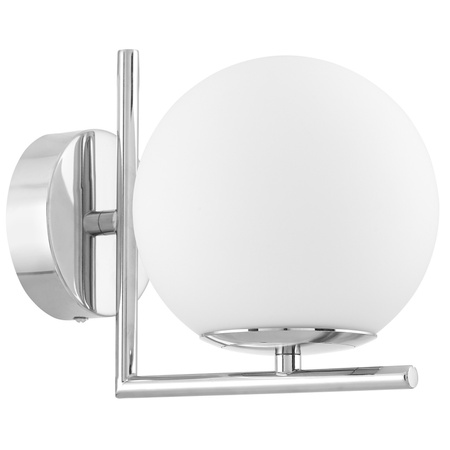 NOWOCZESNA LAMPA ŚCIENNA KINKIET CHROMOWANY SORENTO D15