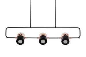 MOOSEE lampa wisząca BLINK 3 czarna